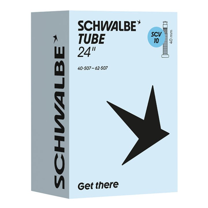 Chambre A Air Vélo 24 X 1.50-2.40 Schwalbe Clik Valve 40 mm (40-62X507) (Scv10)