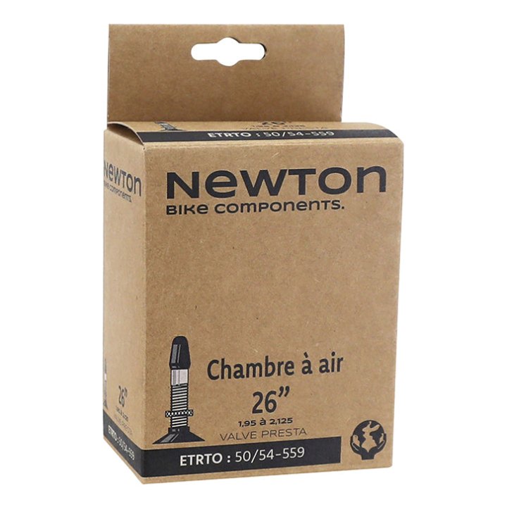 Chambre A Air Vélo 26 X 1.95-2.125 Newton Valve Presta