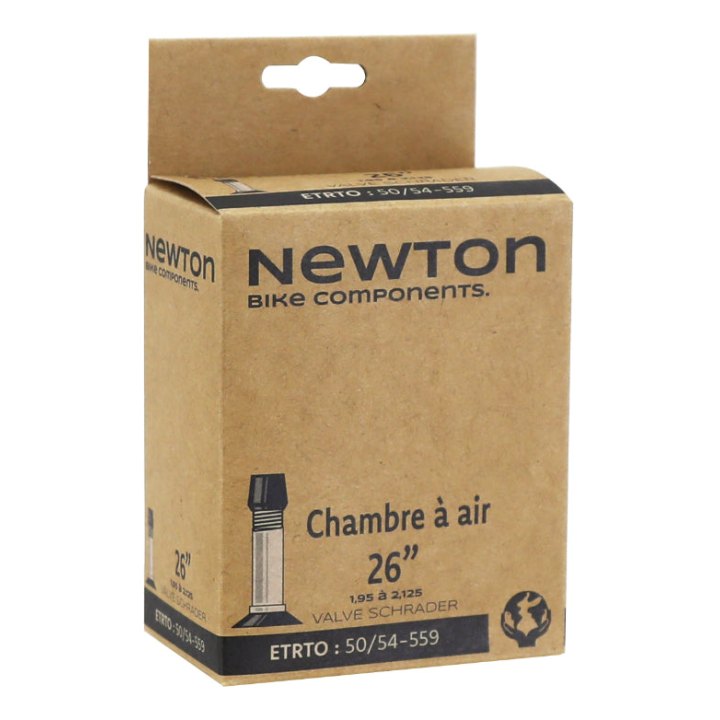 Chambre A Air Vélo 26 X 1.95-2.125 Newton Valve Standard 48 mm
