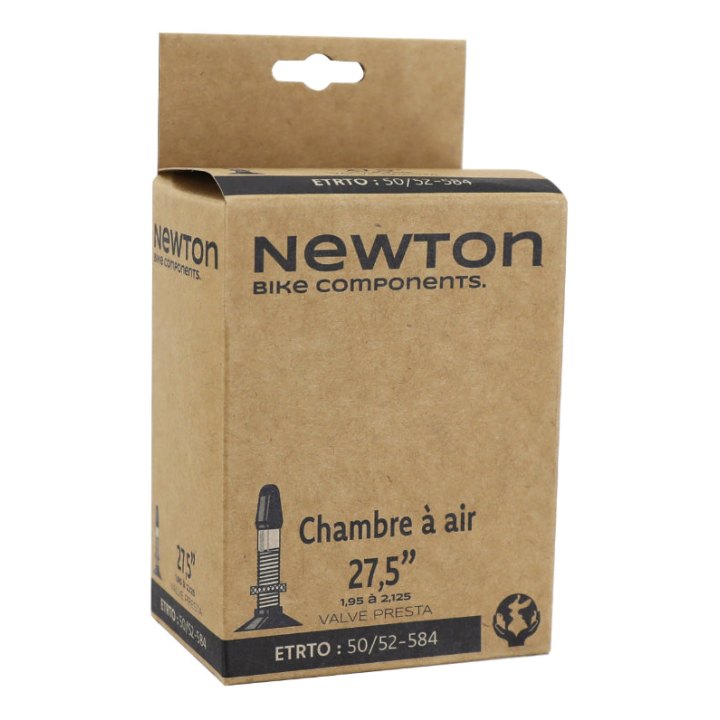 Chambre A Air Vélo 27.5 X 1.95-2.125 Newton Valve Presta 40 mm