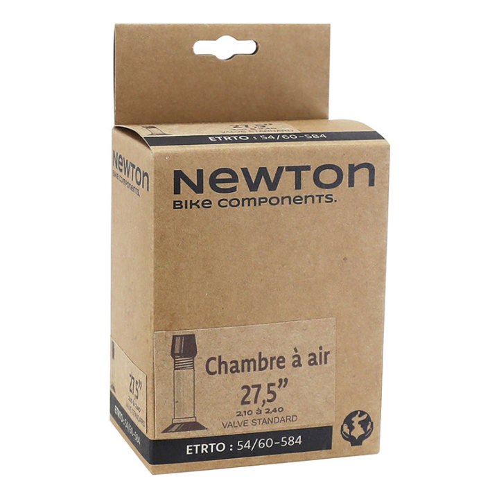 Chambre A Air Vélo 27.5 X 2.10 -2.40 Newton Valve Standard 40 mm