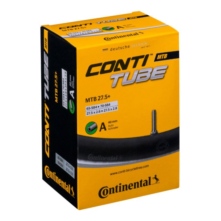 Chambre A Air Vélo 27.5 X 2.60-2.80 Continental Valve Standard 42 mm