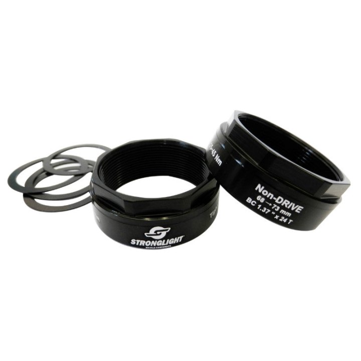 Adaptateur Cuvette Intégré Stronglight Pour Passer De Bb30 (42 mm) En Filetage Anglais - Bsc - 1,37X24