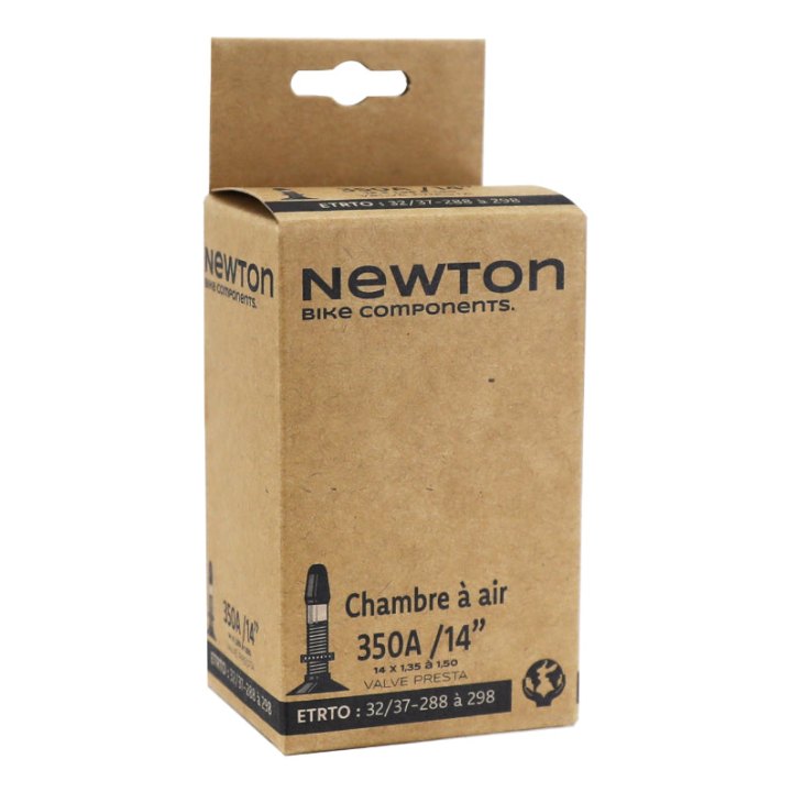 Chambre A Air Vélo 350A - 14" Newton Valve Presta