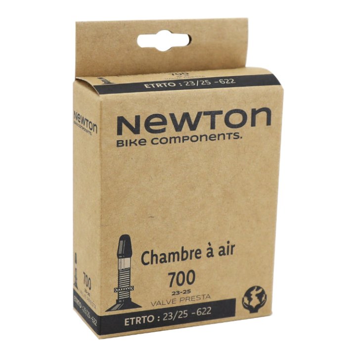 Chambre A Air Vélo 700 X 23-25 Newton Valve Presta 48 mm
