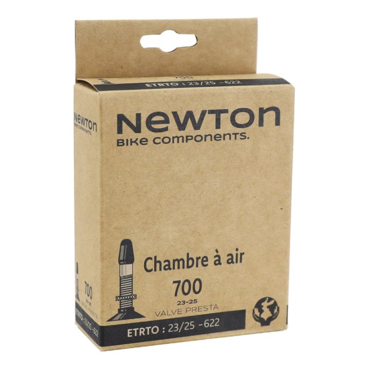 Chambre A Air Vélo 700 X 23-25 Newton Valve Presta 60 mm