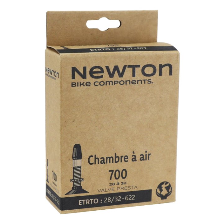 Chambre A Air Vélo 700 X 28-32 Newton Valve Presta 48 mm