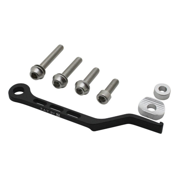 Anti-Saut De Chaîne Vélo P2R Patte Anti-Deraillement Pour Pédalier 53-39-50-34 Alu Noir