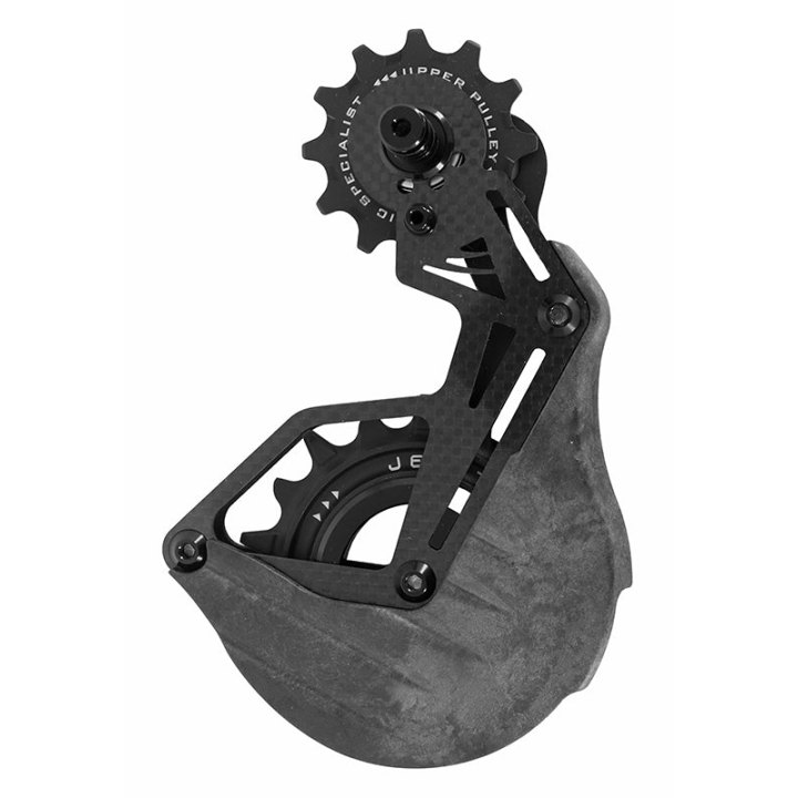 Chape Dérailleur Aero-Wing Opw Tripeak 12-18 Dents 12-11X2V. Shimano Dura-Ace R9200-R9100 - Ultegra R8100-8000 Noir Carbone (Garantie 4 Ans)