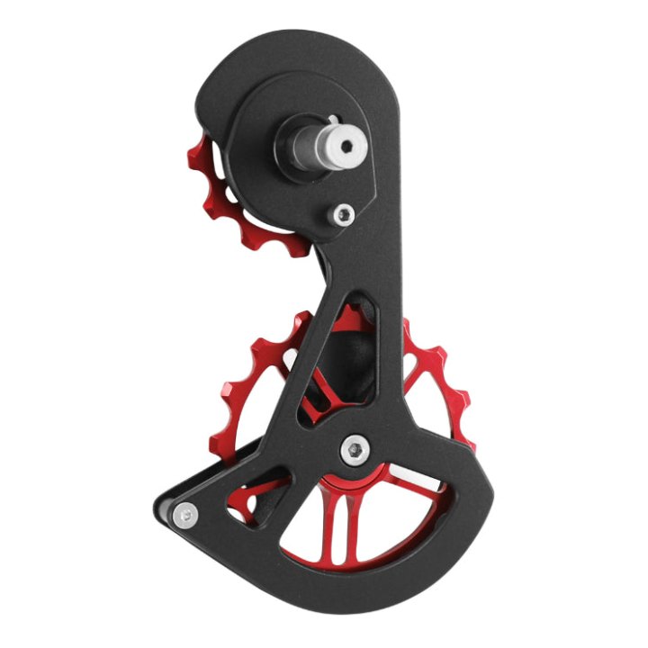 Chape Dérailleur Oversize Route Arrière Compatible Shimano Ultegra 11V Rd8050-Rd8000 (Avec Galets 12 Et 16 dents)