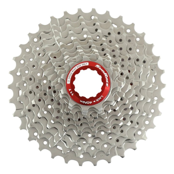 Cassette 12V. Sunrace Rz800 11-34 Route Compatible Shimano Metallic (Livre En Boite)