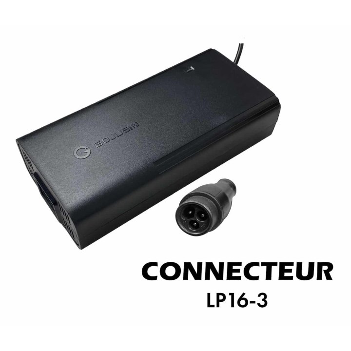 Chargeur 72V ➡️ 84V / 2A (connecteur LP16-3)