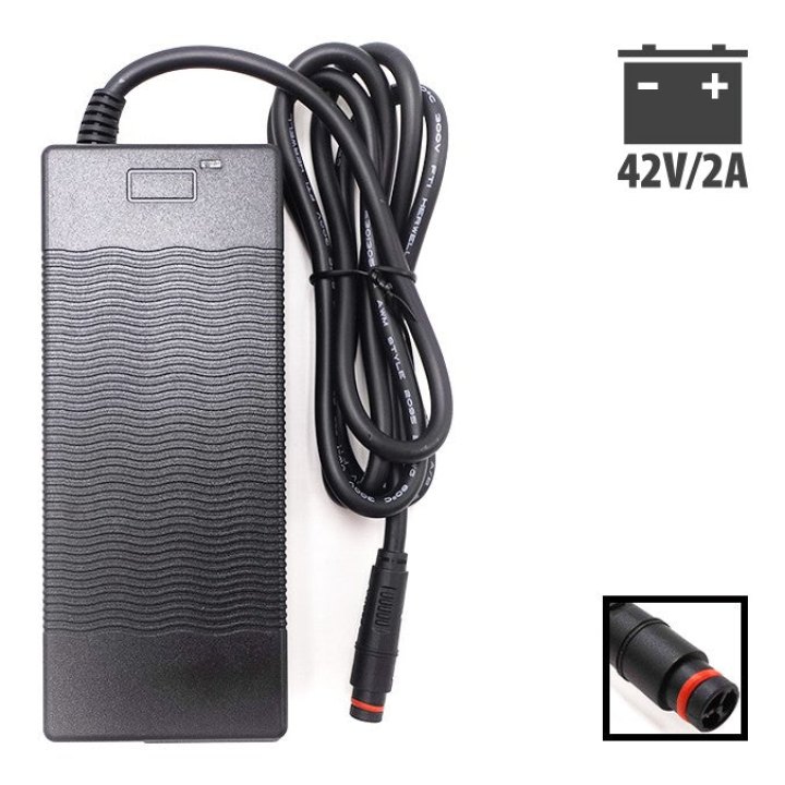 Chargeur batterie Nakamura 3 pins 42V 2A