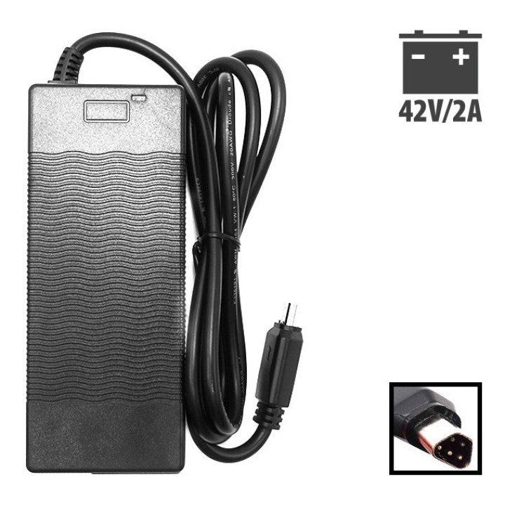 Chargeur batteries Joycube Phylion 5 pins Trapeze 42V 2A