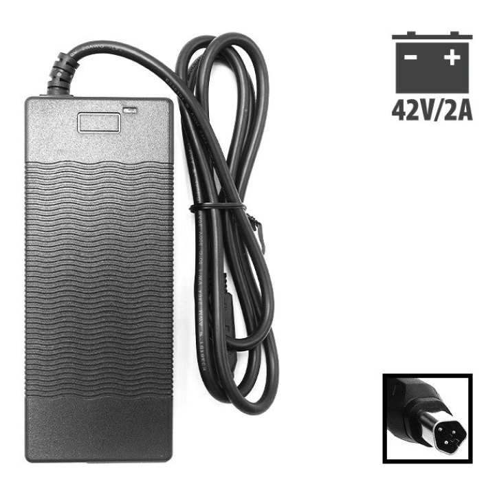 Chargeur Phylion 3 pins nouvelle generation 42V 2A