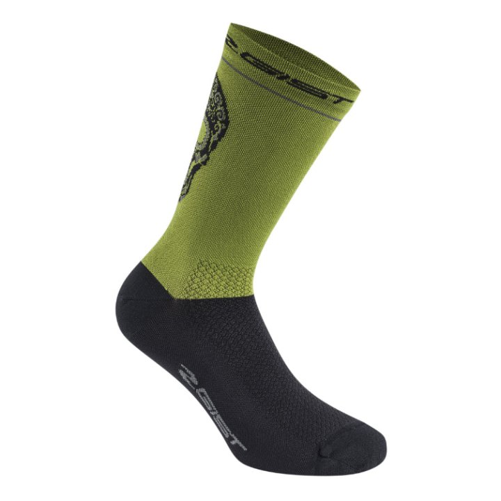 Chaussettes - Socquettes Été Gist Crane-Skull Vert Militaire 40-43 - Hauteur 18 cm (Paire)