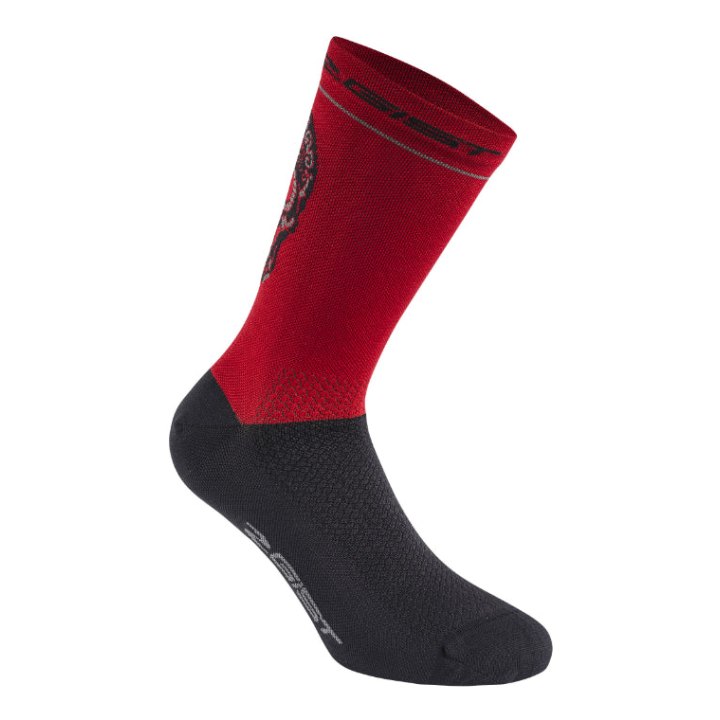 Chaussettes - Socquettes Été Gist Crane-Skull Bordeaux 44-47 - Hauteur 18 cm (Paire)