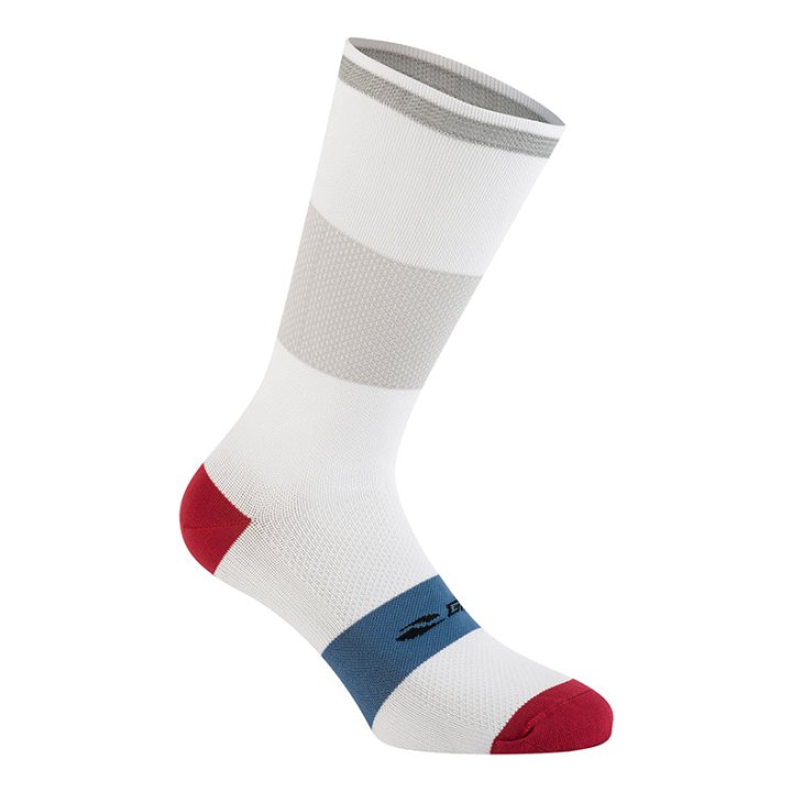 Chaussettes - Socquettes Été Gist Reflex Blanc 40-43 Avec Bande Reflechissante - Hauteur 20 cm (Paire)