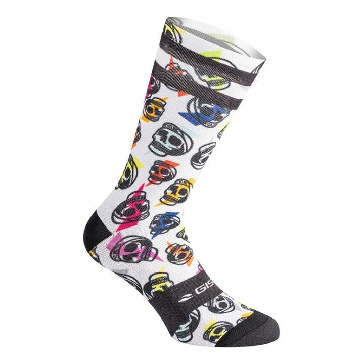 Chaussettes - Socquettes Été Gist Trendy Skulls 38-42 Ecologique - Hauteur 20 cm (Paire)