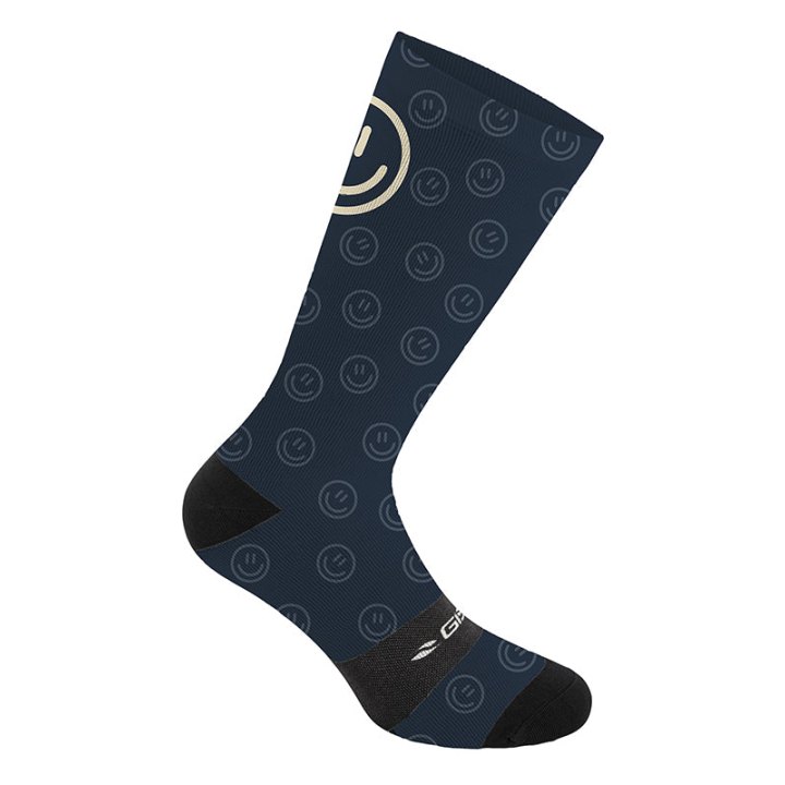 Chaussettes - Socquettes Été Gist Trendy Smile Bleu 38-42 Ecologique - Hauteur 20 cm (Paire)