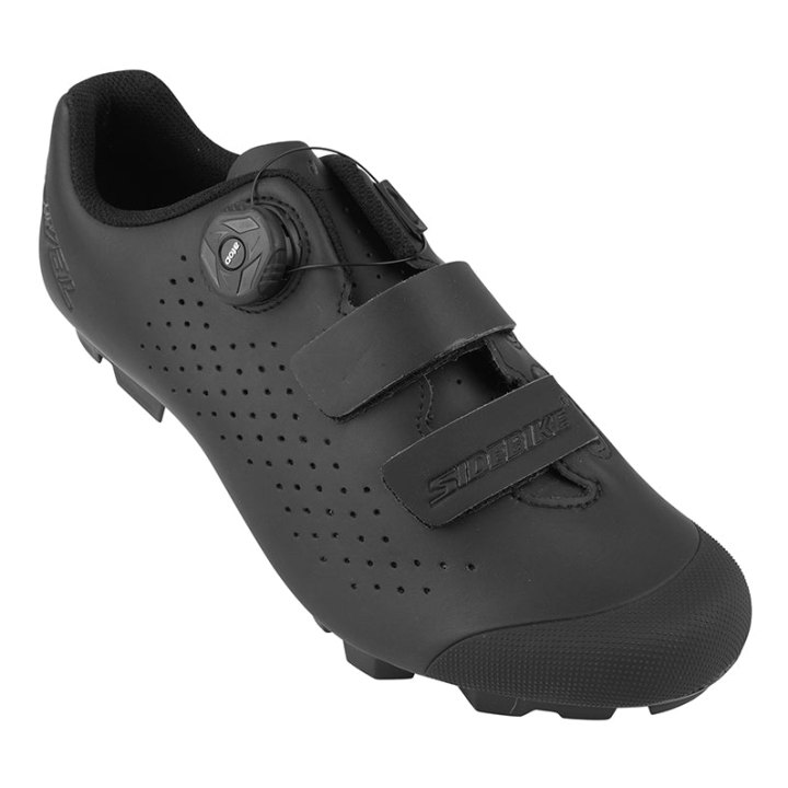 Chaussure Gravel - VTT Sidebike Rival Noir T44 Fixation Boa Atop-Velcro Compatible Shimano (Paire)