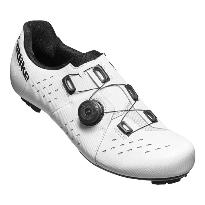 Chaussure Route Catlike Whisper R2 Blanc T43 Fixation Molette Micrometrique Moz Compatible Look-Shimano (Paire)